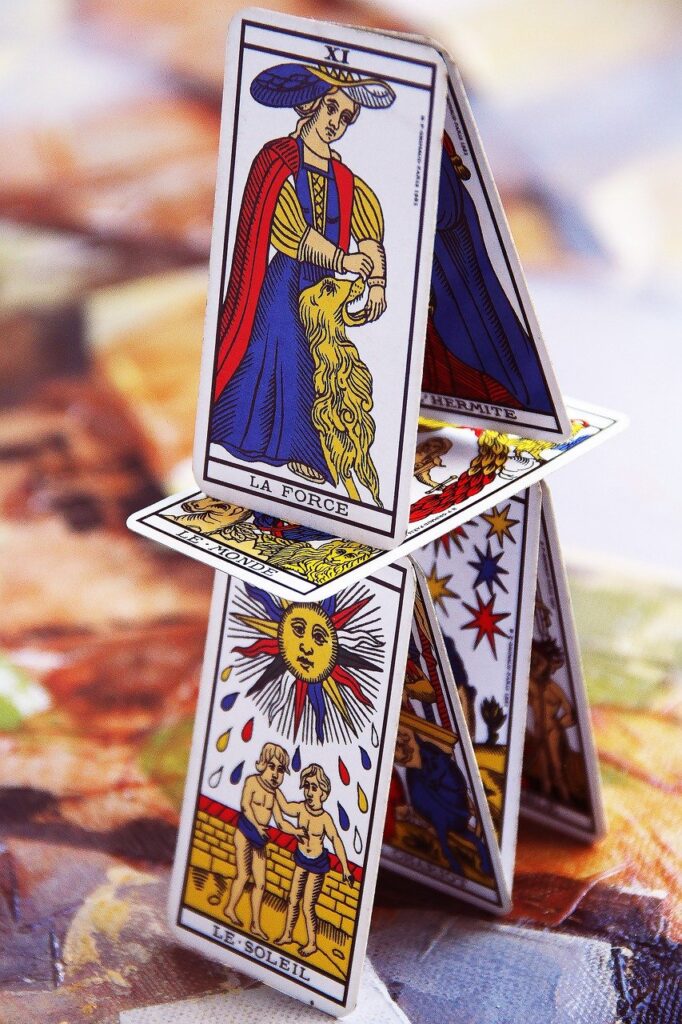 tarot, cards, divination
